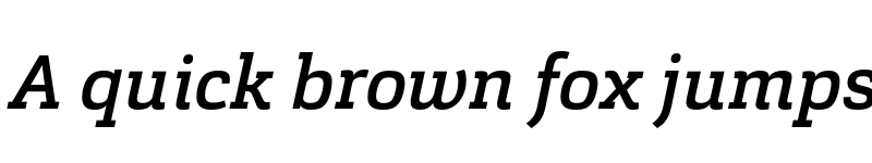 Preview of FONTSPRING DEMO - Cargan Medium Italic font