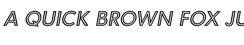 Preview of FONTSPRING DEMO - Carisma Inline Oblique Regular font