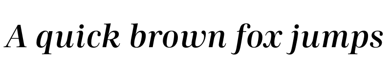 Preview of FONTSPRING DEMO - Carmay Medium Italic Regular font