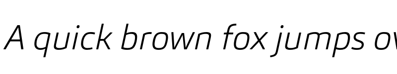 Preview of FONTSPRING DEMO - Carnac ExtraLight Italic font