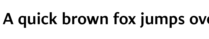 Preview of FONTSPRING DEMO - Carole Sans Bold font