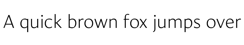 Preview of FONTSPRING DEMO - Carole Sans Extralight Regular font