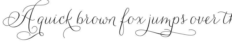 Preview of FONTSPRING DEMO - Carolyna Curvy Regular font