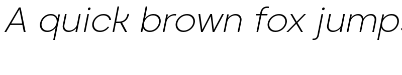 Preview of FONTSPRING DEMO - Caros ExtraLight Italic font