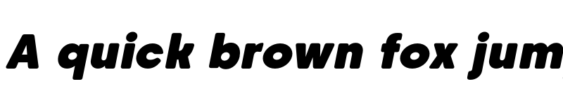 Preview of FONTSPRING DEMO - Caros Soft Black Italic font