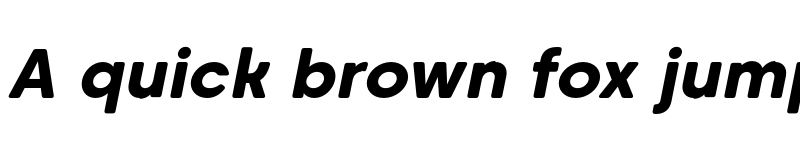 Preview of FONTSPRING DEMO - Caros Soft ExtraBold Italic font