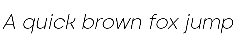 Preview of FONTSPRING DEMO - Caros Soft ExtraLight Italic font