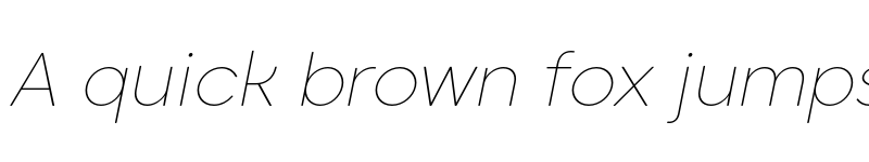 Preview of FONTSPRING DEMO - Caros Soft Thin Italic font