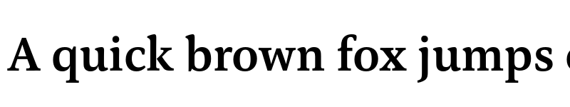 Preview of FONTSPRING DEMO - Carrara Bold font