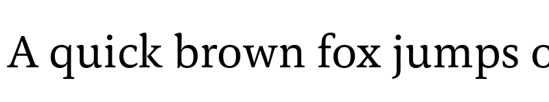 Preview of FONTSPRING DEMO - Carrara Regular font