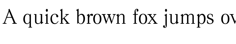 Preview of FONTSPRING DEMO - Casad Serial Light Regular font