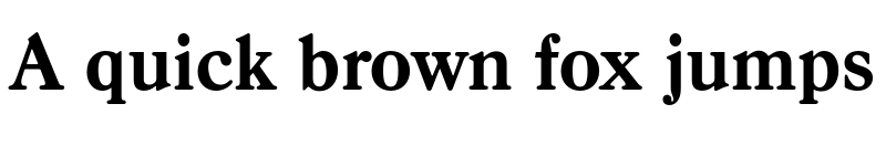 Preview of FONTSPRING DEMO - Casad Serial Xbold Regular font