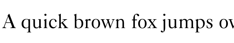 Preview of FONTSPRING DEMO - Caslon 540 BT Regular font