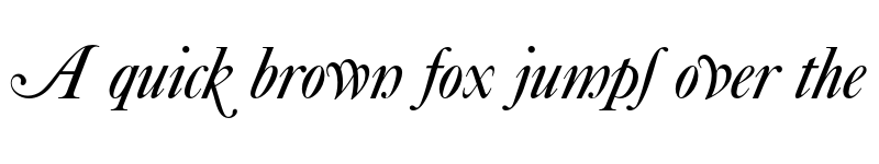 Preview of FONTSPRING DEMO - Caslon Elegant Alt Italic font
