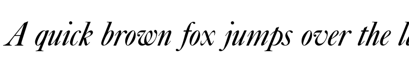 Preview of FONTSPRING DEMO - Caslon Elegant Pro Italic font