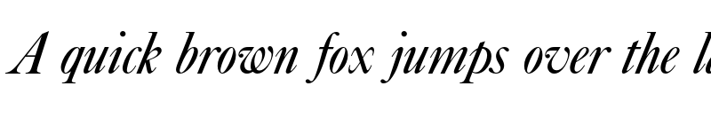 Preview of FONTSPRING DEMO - Caslon Folio Italic font