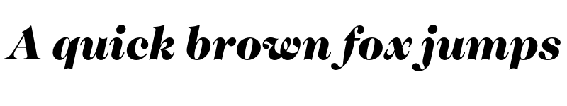 Preview of FONTSPRING DEMO - Caslon FS Black Italic font