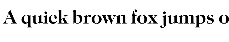 Preview of FONTSPRING DEMO - Caslon FS Medium Bold font