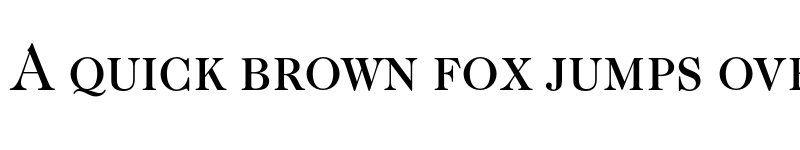 Preview of FONTSPRING DEMO - Caslon Pro Caps Regular font