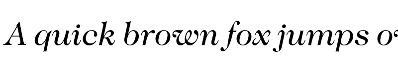 Preview of FONTSPRING DEMO - Caslon Pro Italic font