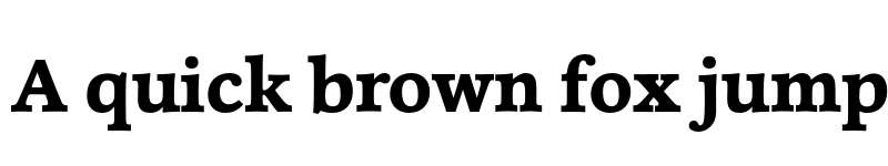 Preview of FONTSPRING DEMO - Cassia-Bold Regular font