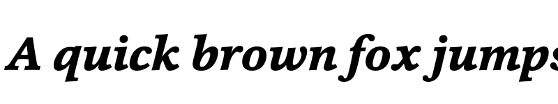 Preview of FONTSPRING DEMO - Cassia-BoldItalic Regular font