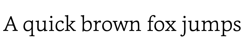 Preview of FONTSPRING DEMO - Cassia-Light Regular font