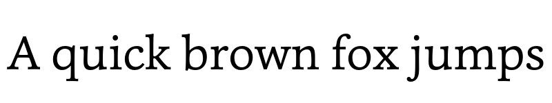 Preview of FONTSPRING DEMO - Cassia-Regular Regular font