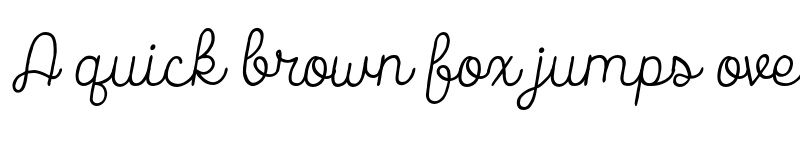 Preview of FONTSPRING DEMO - Catalina Script Italic Regular font