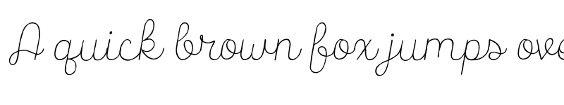 Preview of FONTSPRING DEMO - Catalina Script Light Italic Regular font