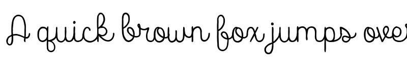 Preview of FONTSPRING DEMO - Catalina Script Regular font