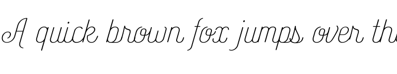 Preview of FONTSPRING DEMO - Catfish Light Regular font