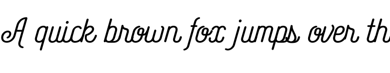 Preview of FONTSPRING DEMO - Catfish SemiBold Regular font