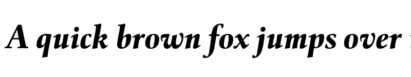 Preview of FONTSPRING DEMO - Cattigan Black Italic font