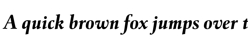 Preview of FONTSPRING DEMO - Cattigan Extrabold Italic font