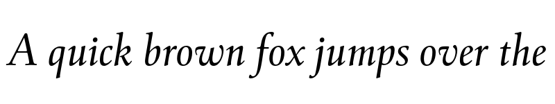 Preview of FONTSPRING DEMO - Cattigan Italic font