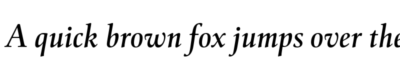 Preview of FONTSPRING DEMO - Cattigan Medium Italic font