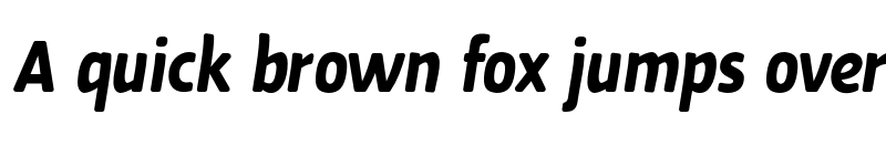 Preview of FONTSPRING DEMO - Cavita Rounded 2 Italic font