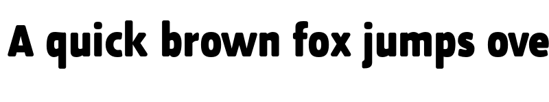 Preview of FONTSPRING DEMO - Cavita Rounded Extrabold Regular font