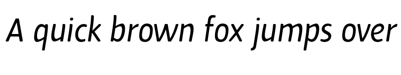 Preview of FONTSPRING DEMO - Cavita Rounded Italic font