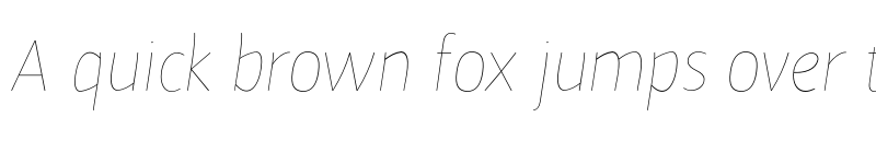 Preview of FONTSPRING DEMO - Cavita Rounded Thinest Italic font