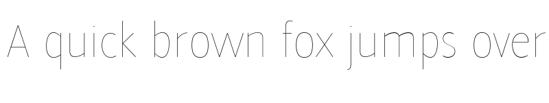 Preview of FONTSPRING DEMO - Cavita Rounded Thinest Regular font