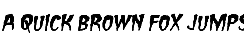 Preview of FONTSPRING DEMO - CCCarryOnScreaming Bold Italic font