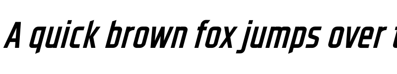 Preview of FONTSPRING DEMO - CCSpaceRace Bold Italic font