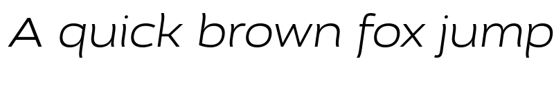 Preview of FONTSPRING DEMO - Cedra 4F Wide Light Italic font