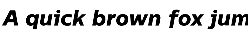 Preview of FONTSPRING DEMO - CentraleSans XBold XBold Italic font