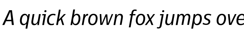 Preview of FONTSPRING DEMO - CentraleSansCnd Book Book Italic font