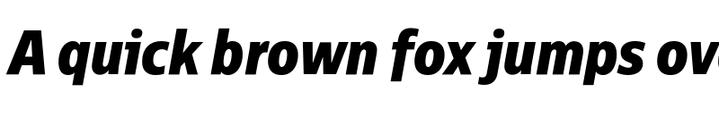Preview of FONTSPRING DEMO - CentraleSansCnd XBold XBold Italic font