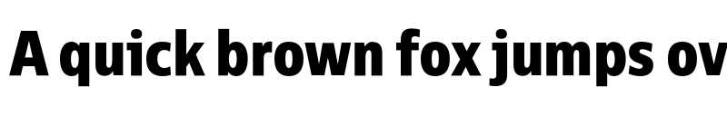 Preview of FONTSPRING DEMO - CentraleSansCnd XBold XBold font