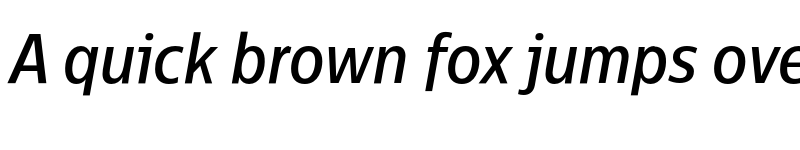 Preview of FONTSPRING DEMO - CentraleSansCndPro Medium Medium Italic font